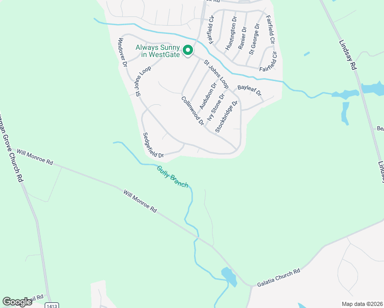 map of restaurants, bars, coffee shops, grocery stores, and more near 108 Sorrel Court in Raeford