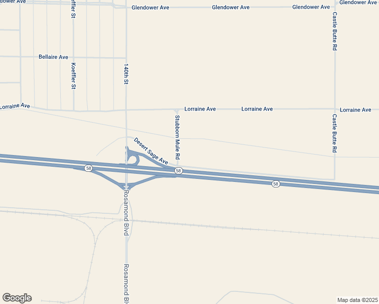 map of restaurants, bars, coffee shops, grocery stores, and more near 14301 Frontage Road in North Edwards