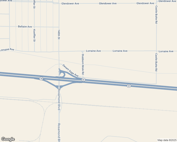 map of restaurants, bars, coffee shops, grocery stores, and more near 14301 Frontage Road in North Edwards
