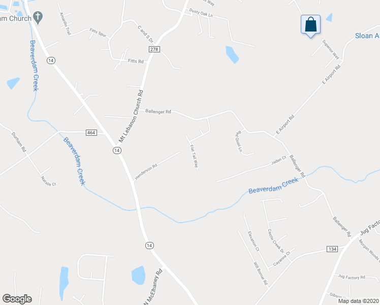 map of restaurants, bars, coffee shops, grocery stores, and more near 104 Flat Tail Way in Greer
