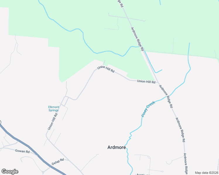 map of restaurants, bars, coffee shops, grocery stores, and more near 25978 Union Hill Road in Ardmore