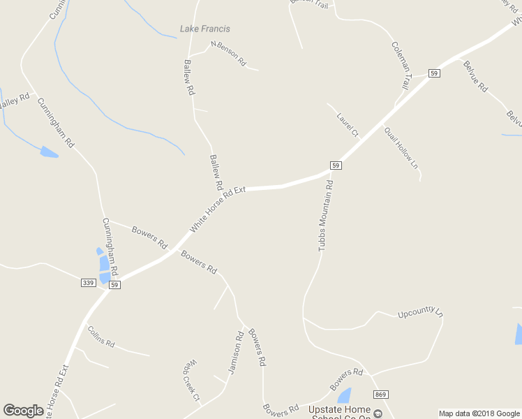 map of restaurants, bars, coffee shops, grocery stores, and more near 816 White Horse Road Extension in Travelers Rest