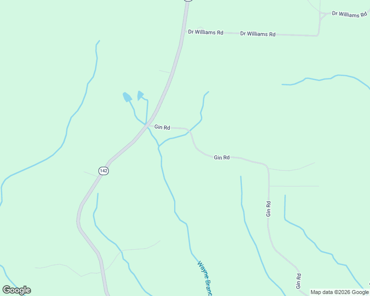 map of restaurants, bars, coffee shops, grocery stores, and more near 290 Gin Road in Michie