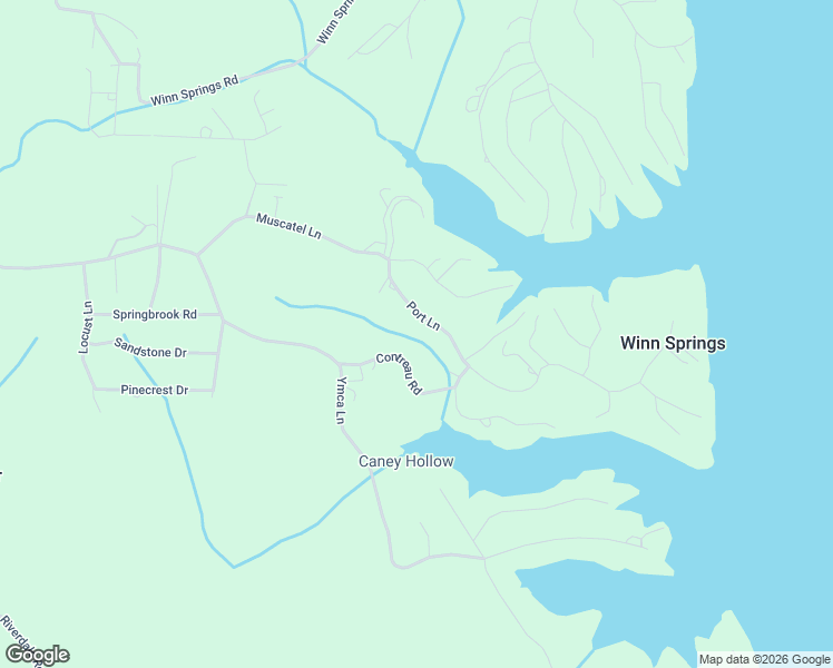 map of restaurants, bars, coffee shops, grocery stores, and more near 170 Port Lane in Counce
