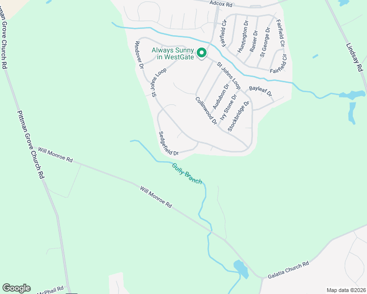 map of restaurants, bars, coffee shops, grocery stores, and more near 769 Saint Johns Loop in Raeford