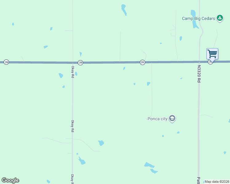 map of restaurants, bars, coffee shops, grocery stores, and more near in Tribbey