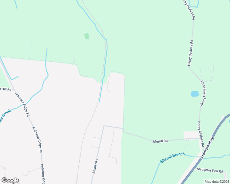 map of restaurants, bars, coffee shops, grocery stores, and more near 1386 Stevenson Road in Ardmore