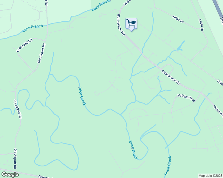 map of restaurants, bars, coffee shops, grocery stores, and more near 3600 Cashmere Lane in New Bern