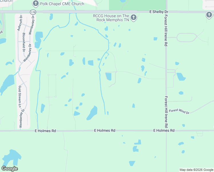 map of restaurants, bars, coffee shops, grocery stores, and more near 8891 Forest Meadow Drive in Memphis
