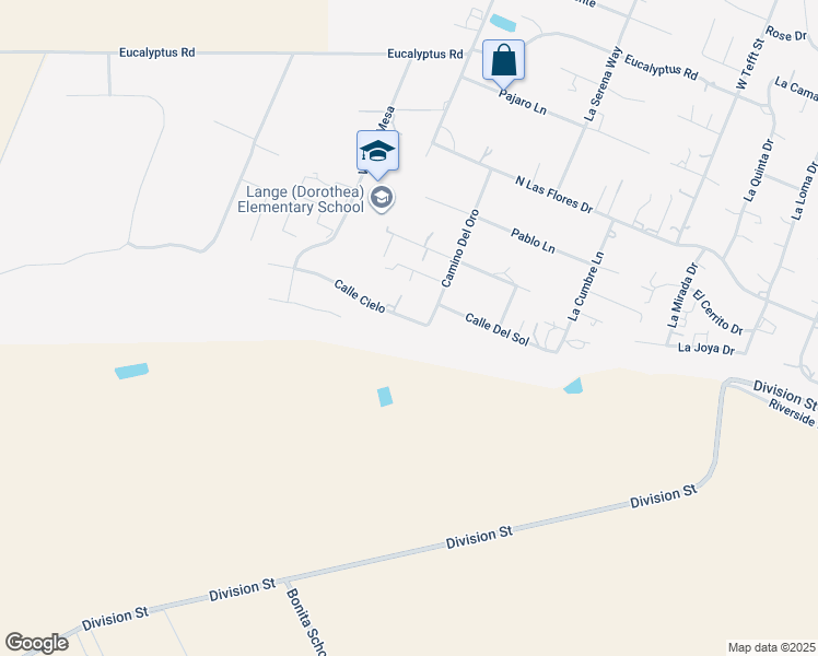 map of restaurants, bars, coffee shops, grocery stores, and more near 425 Calle Cielo in Nipomo