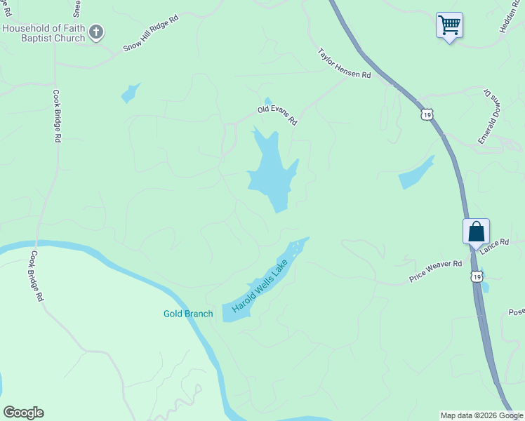 map of restaurants, bars, coffee shops, grocery stores, and more near 87 Lake Wells Terrace in Murphy