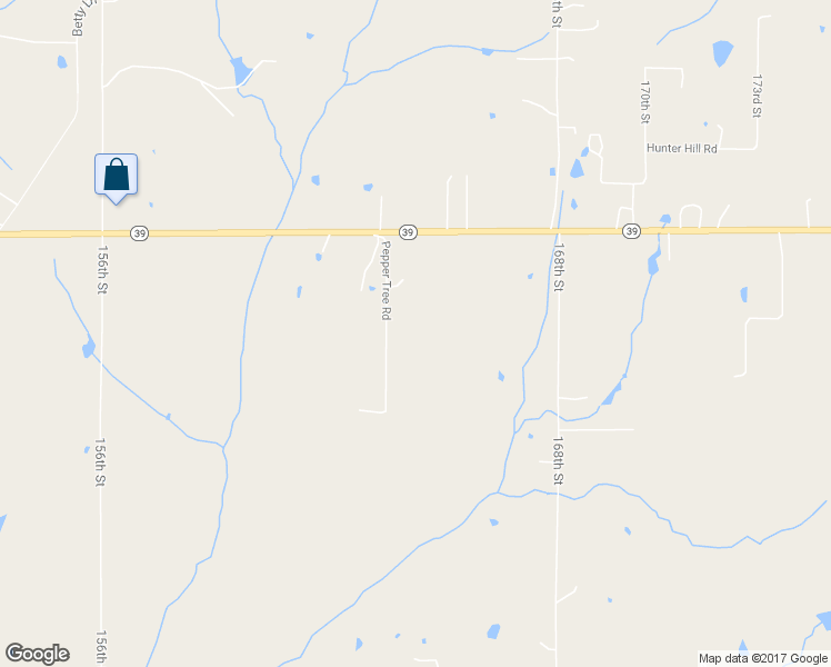 map of restaurants, bars, coffee shops, grocery stores, and more near 17001 Pepper Tree Road in Lexington