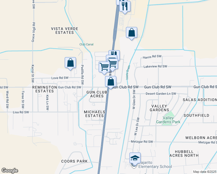 Coors Blvd SW & Gun Club Rd SW, South Valley NM Walk Score