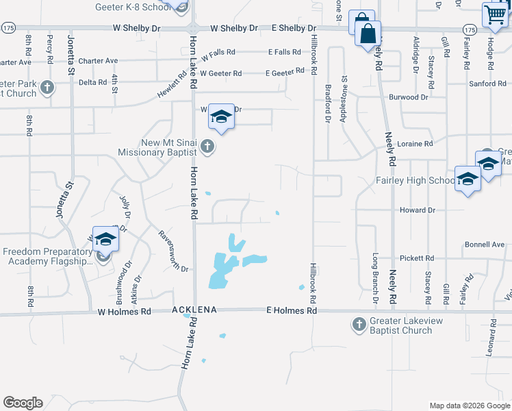 map of restaurants, bars, coffee shops, grocery stores, and more near 5021 Elton Cove in Memphis
