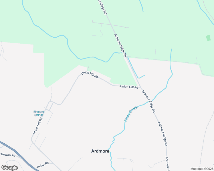 map of restaurants, bars, coffee shops, grocery stores, and more near 25978 Union Hill Road in Ardmore