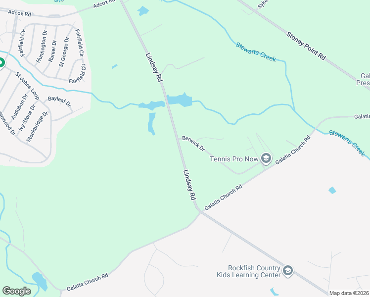 map of restaurants, bars, coffee shops, grocery stores, and more near State Road 1418 in Raeford