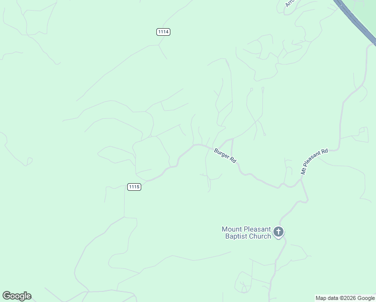 map of restaurants, bars, coffee shops, grocery stores, and more near 689 Burger Road in Murphy