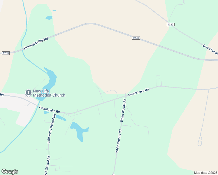 map of restaurants, bars, coffee shops, grocery stores, and more near 2-198 Brittany Lane in Salemburg