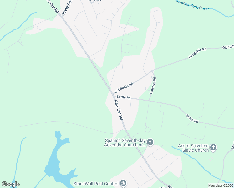 map of restaurants, bars, coffee shops, grocery stores, and more near 121 Bobo Drive in Inman