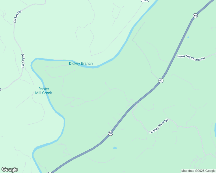 map of restaurants, bars, coffee shops, grocery stores, and more near 58 Rainy Farm Road in Murphy