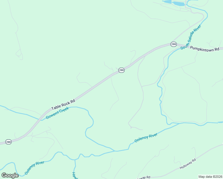 map of restaurants, bars, coffee shops, grocery stores, and more near 345 Table Rock Road in Pickens County
