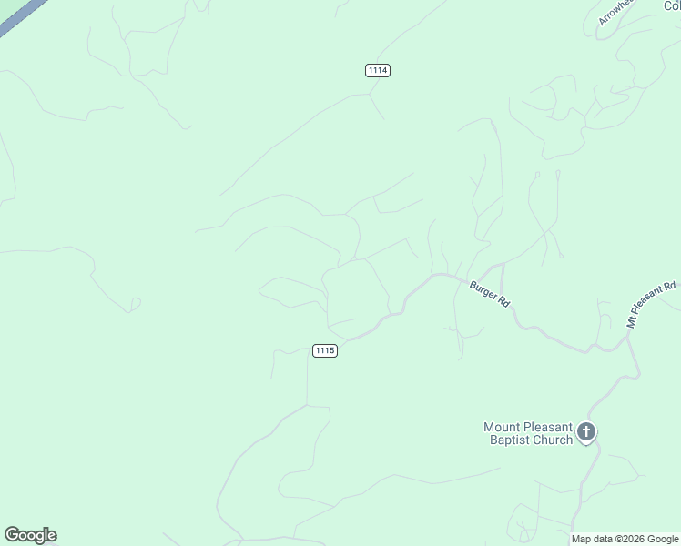 map of restaurants, bars, coffee shops, grocery stores, and more near 1290 Burger Road in Murphy