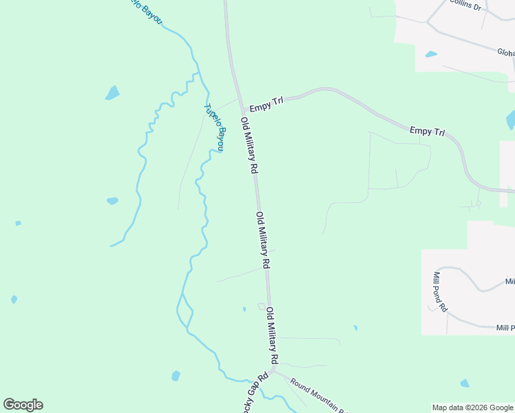 map of restaurants, bars, coffee shops, grocery stores, and more near 356 Old Military Road in Conway