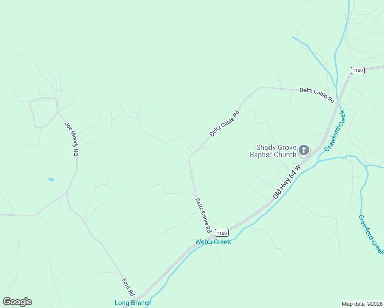 map of restaurants, bars, coffee shops, grocery stores, and more near 1 Webb Cove Road in Warne