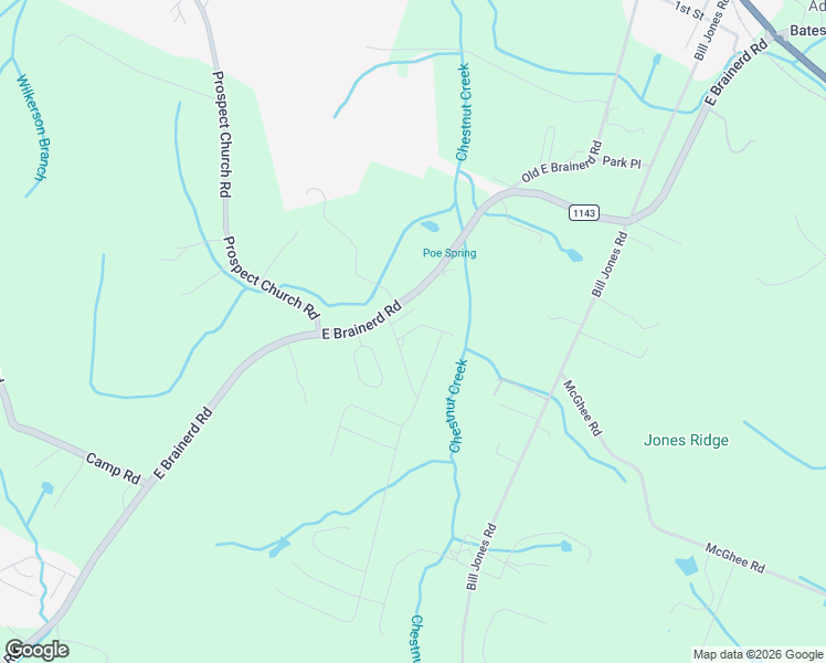 map of restaurants, bars, coffee shops, grocery stores, and more near 3576 Morning Dew Cove in Apison