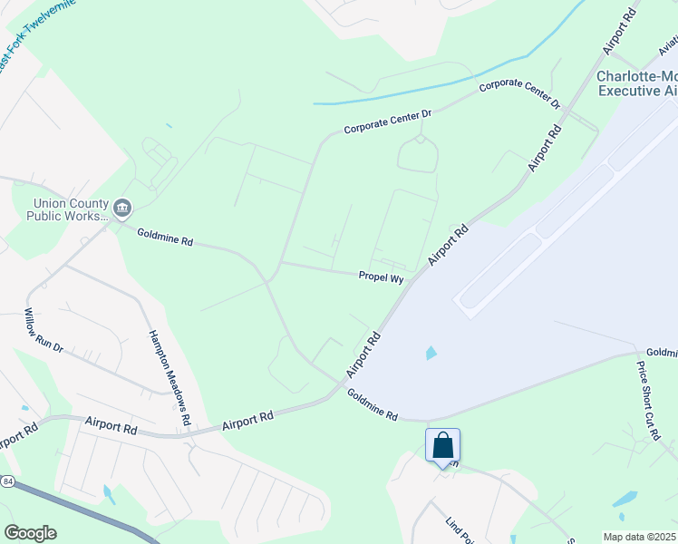 map of restaurants, bars, coffee shops, grocery stores, and more near Propel Way in Monroe