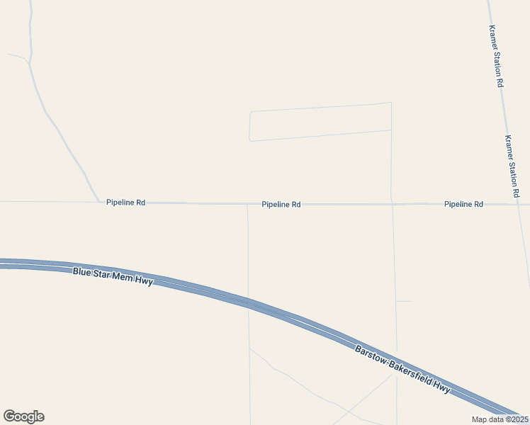 map of restaurants, bars, coffee shops, grocery stores, and more near Pipeline Road in Boron