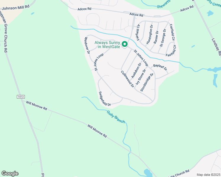 map of restaurants, bars, coffee shops, grocery stores, and more near 681 Saint Johns Loop in Raeford