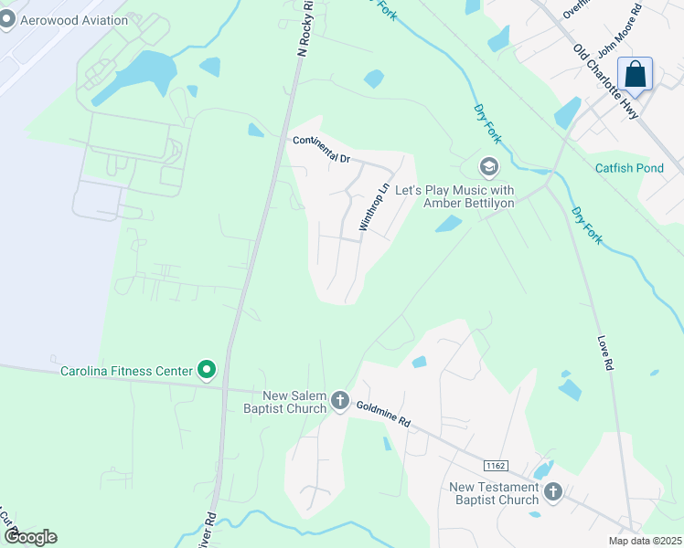 map of restaurants, bars, coffee shops, grocery stores, and more near 1424 Standish Drive in Monroe