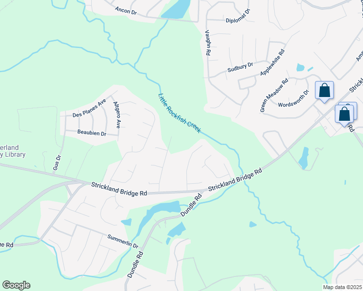 map of restaurants, bars, coffee shops, grocery stores, and more near 2243-2263 Jenna-Shane Drive in Fayetteville
