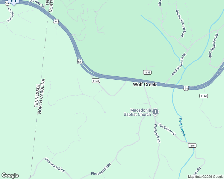 map of restaurants, bars, coffee shops, grocery stores, and more near 19495 U.S. 64 in Murphy