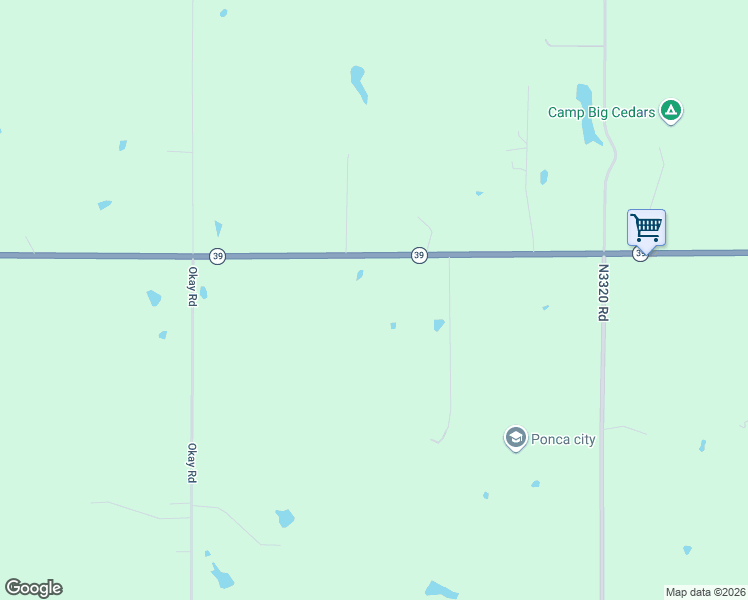 map of restaurants, bars, coffee shops, grocery stores, and more near in Tribbey