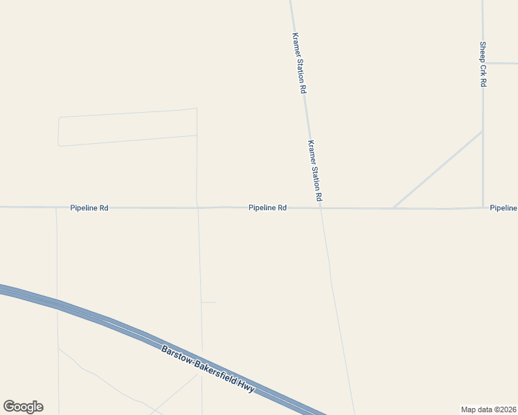 map of restaurants, bars, coffee shops, grocery stores, and more near Pipeline Road in Boron