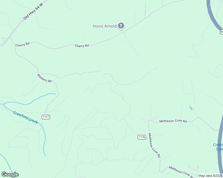 map of restaurants, bars, coffee shops, grocery stores, and more near 72 Longview Drive in Hayesville