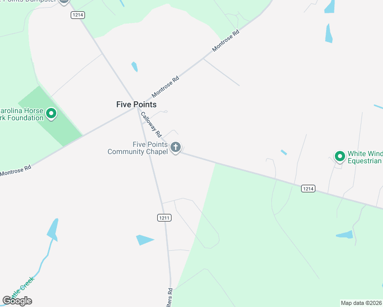 map of restaurants, bars, coffee shops, grocery stores, and more near 2908 Calloway Road in Raeford