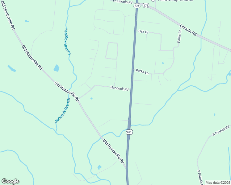 map of restaurants, bars, coffee shops, grocery stores, and more near 5 Hancock Road in Fayetteville