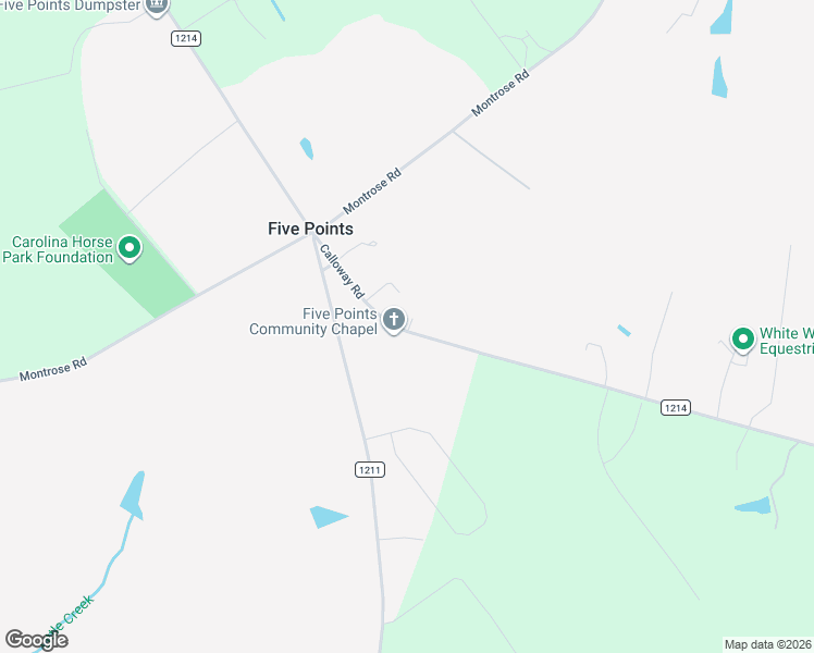 map of restaurants, bars, coffee shops, grocery stores, and more near 2999 Calloway Road in Raeford