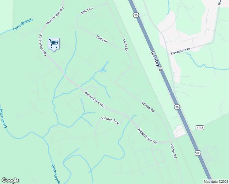 map of restaurants, bars, coffee shops, grocery stores, and more near 4623 Lapis Ct in New Bern