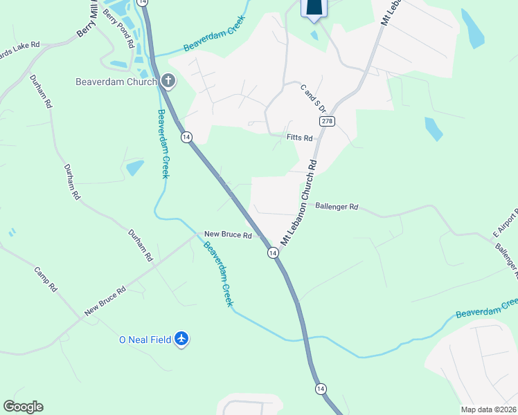 map of restaurants, bars, coffee shops, grocery stores, and more near 19 Woodwind Way in Greer