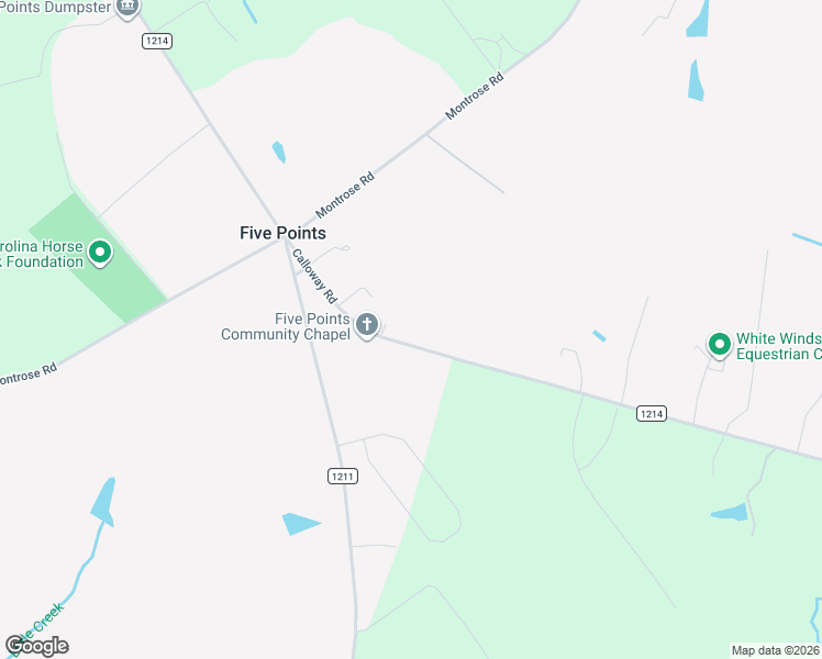 map of restaurants, bars, coffee shops, grocery stores, and more near 2908 Calloway Road in Raeford