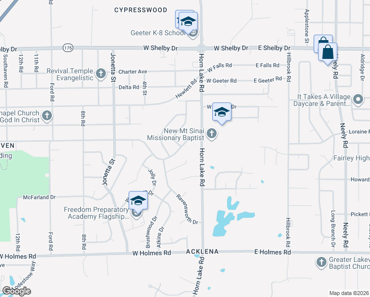map of restaurants, bars, coffee shops, grocery stores, and more near 149 Honduras Drive in Memphis