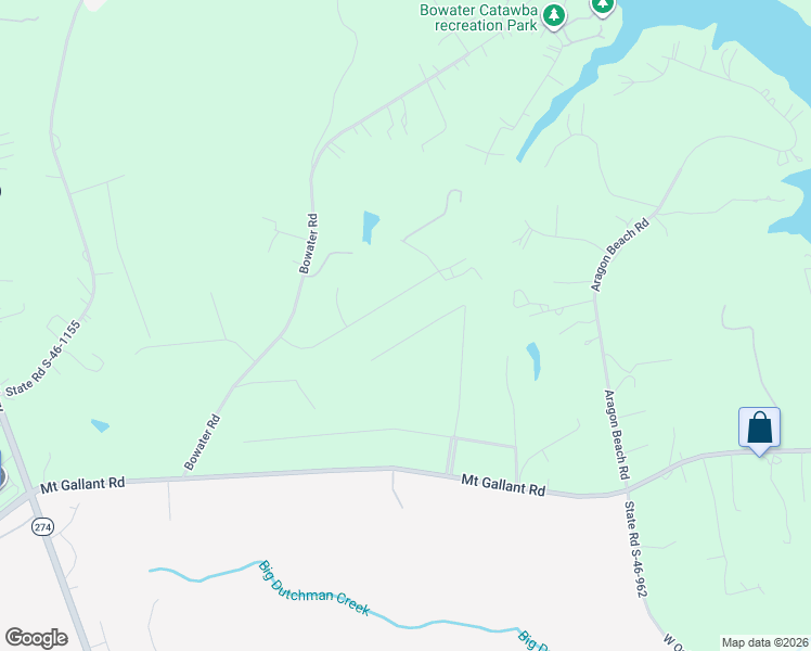 map of restaurants, bars, coffee shops, grocery stores, and more near 1556 Covenant Place in Rock Hill