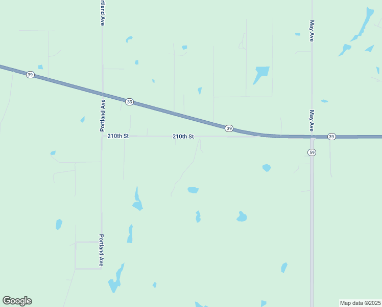 map of restaurants, bars, coffee shops, grocery stores, and more near 20937 Amber Ln in Purcell