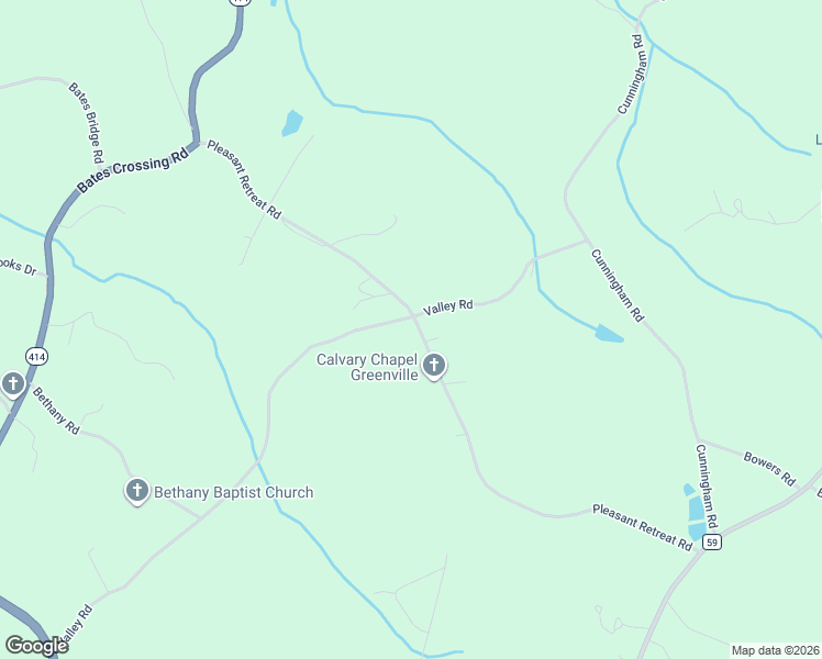 map of restaurants, bars, coffee shops, grocery stores, and more near 200 Valley Road in Travelers Rest