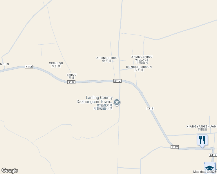 map of restaurants, bars, coffee shops, grocery stores, and more near in Linyi
