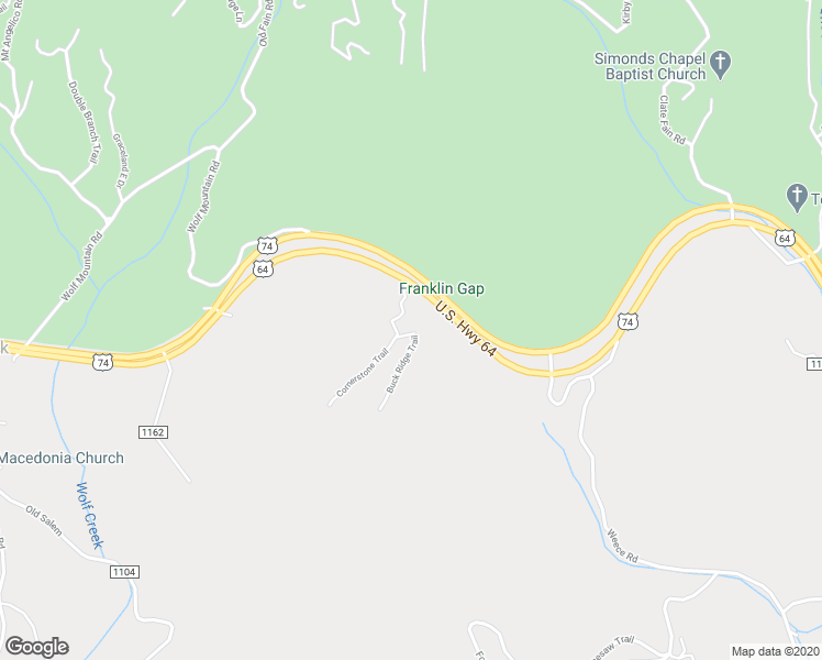 map of restaurants, bars, coffee shops, grocery stores, and more near 270 Oak Ridge Estates in Murphy